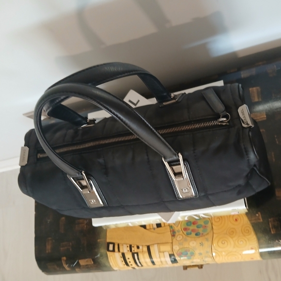 Chanel Black Sport Boston Nylon & Leather Duffel Bag - Picture 3 of 16